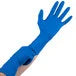 14 Mil Blue Latex Gloves — Heavy Duty Industrial — Full Case (500 Gloves, 10 Boxes of 50)