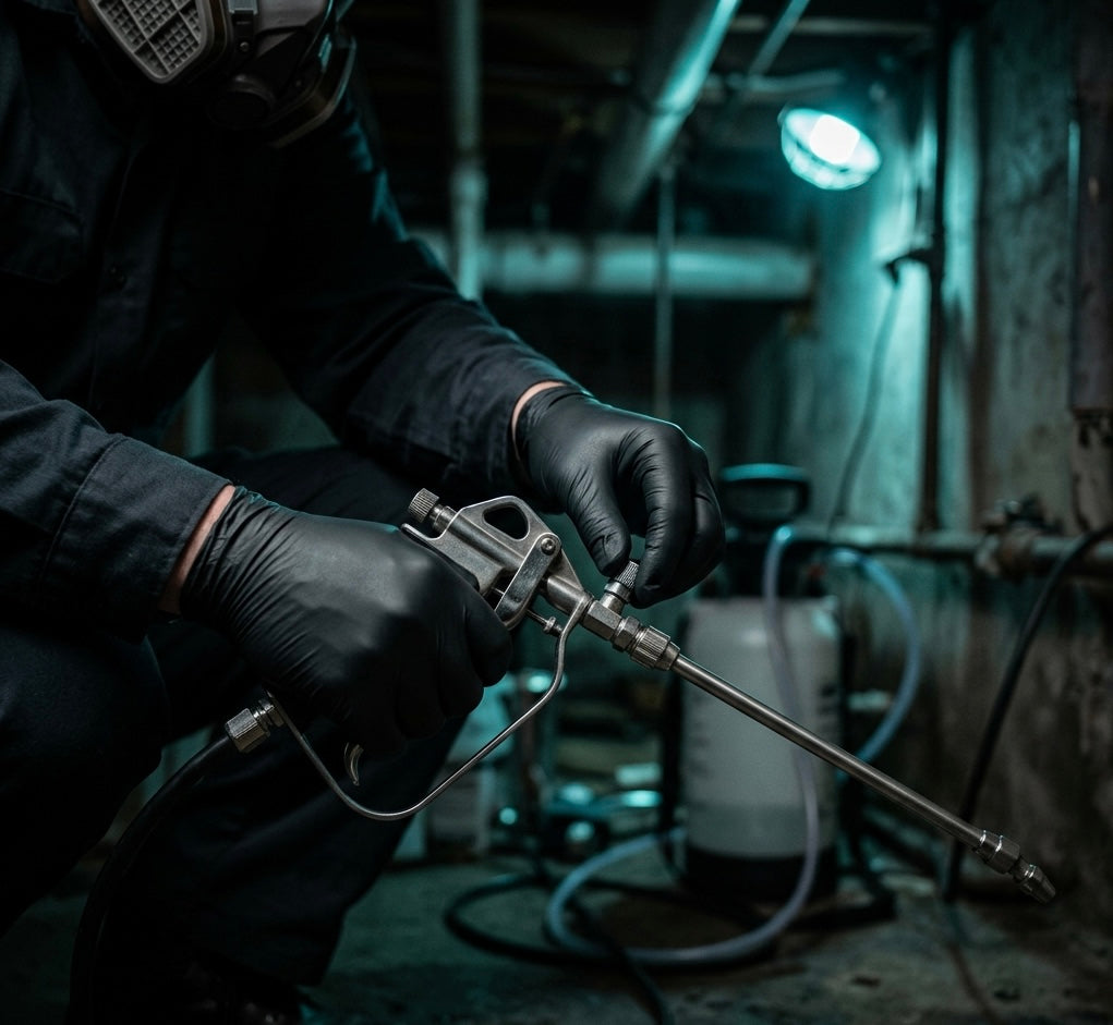 6 Mil Black Nitrile Exam Gloves — Powder-Free, FDA Compliant