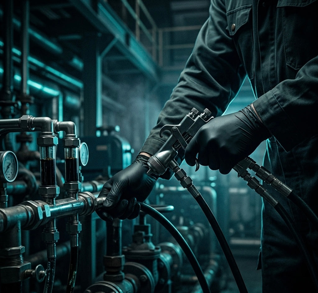 6 Mil Black Nitrile Exam Gloves — Powder-Free, FDA Compliant