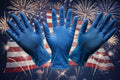 8 Mil Diamond Textured Long Cuff Nitrile Gloves — Heavy Duty Disposable | Free Shipping Bundles