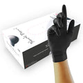 Unigloves Black Pearl Latex Gloves — Powder-Free Tattoo Gloves