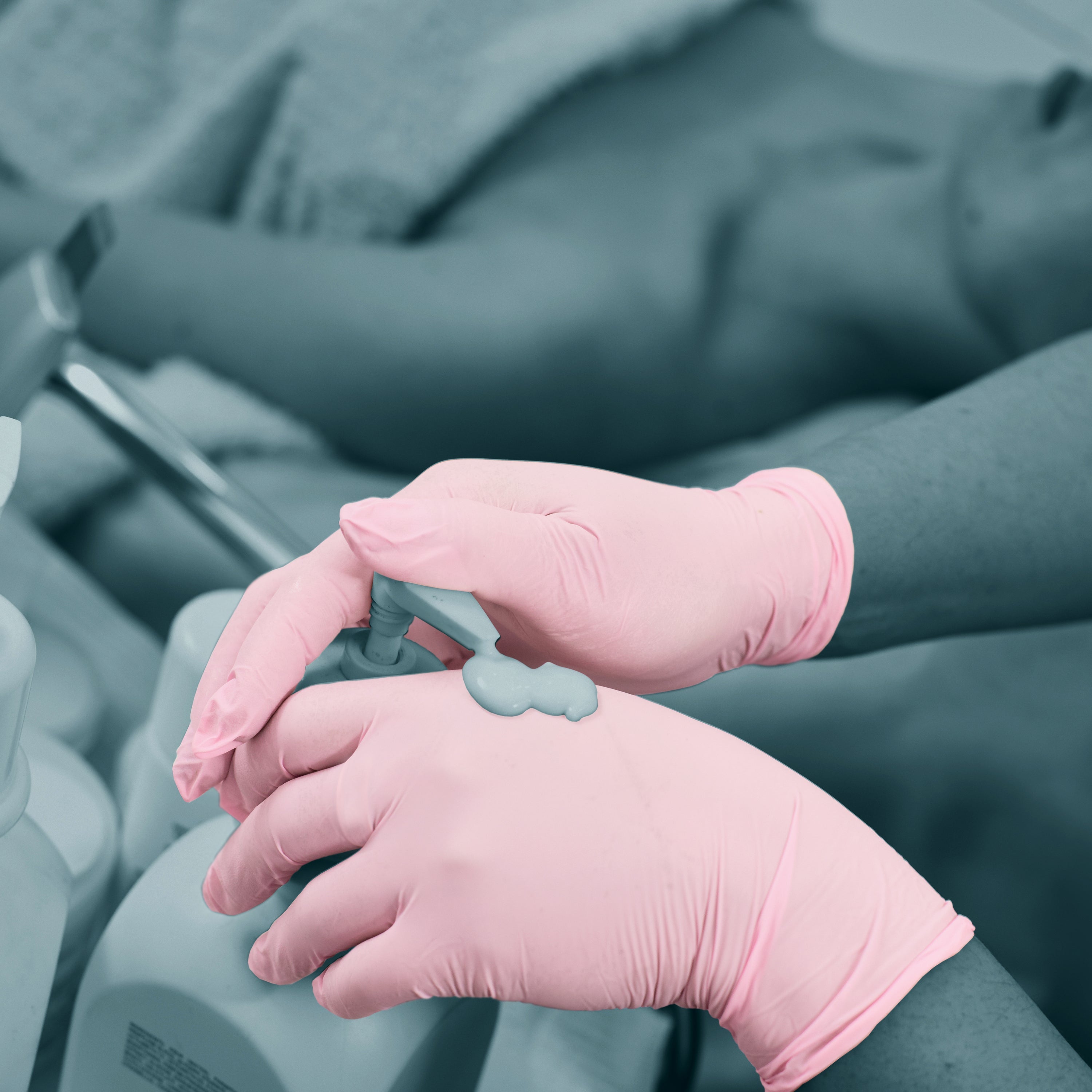 Unigloves Rose Pearl Nitrile Gloves